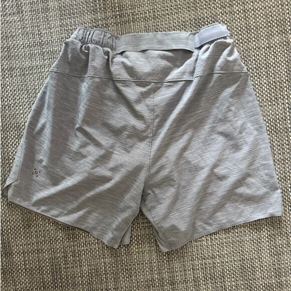 LULULEMON 7" Men's License to Train LINED Shorts S Gray Grey Workout Train - Picture 2 of 6